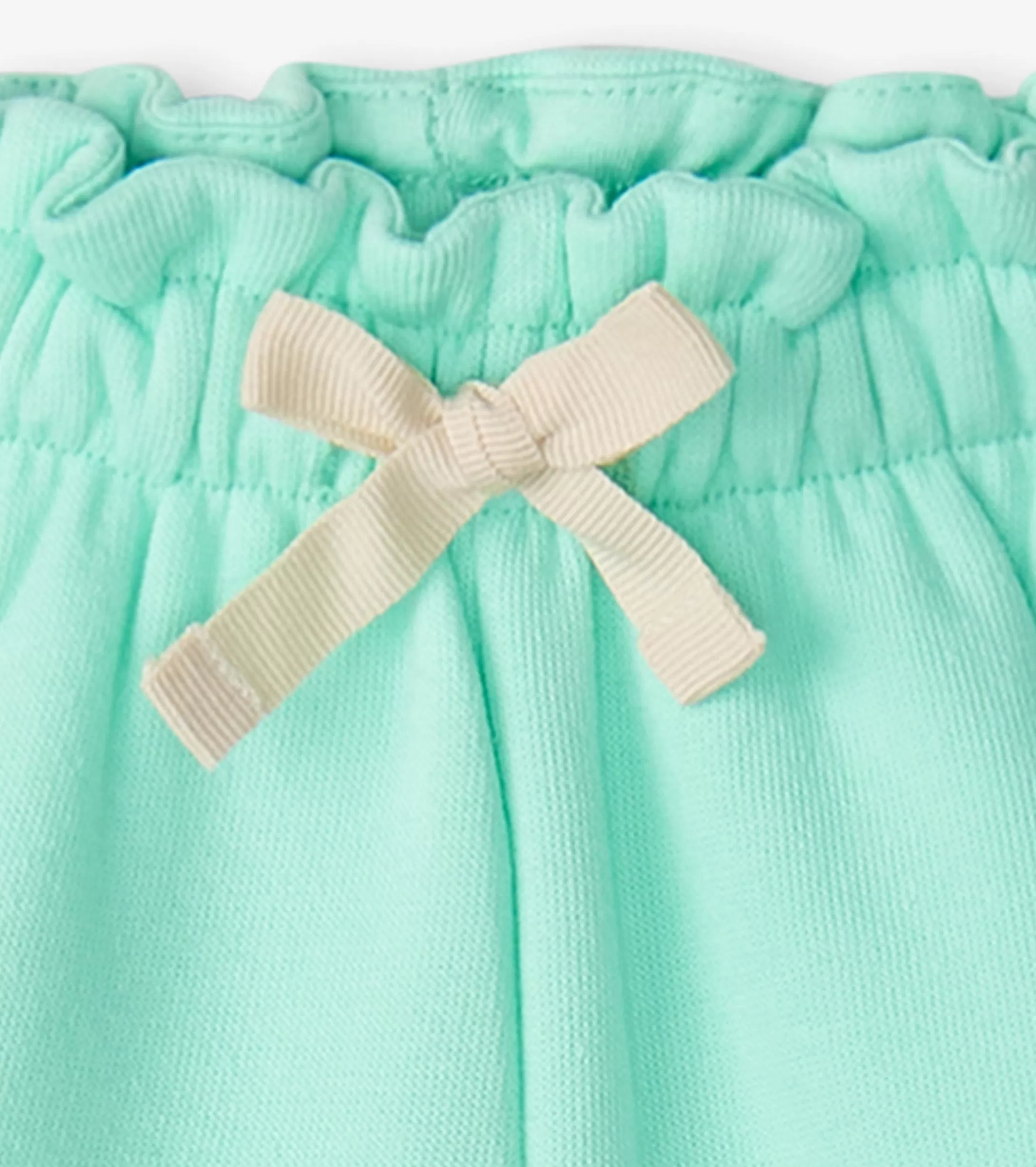 Hatley Baby & Toddler Girls Ice Green Paper Bag Shorts Hot