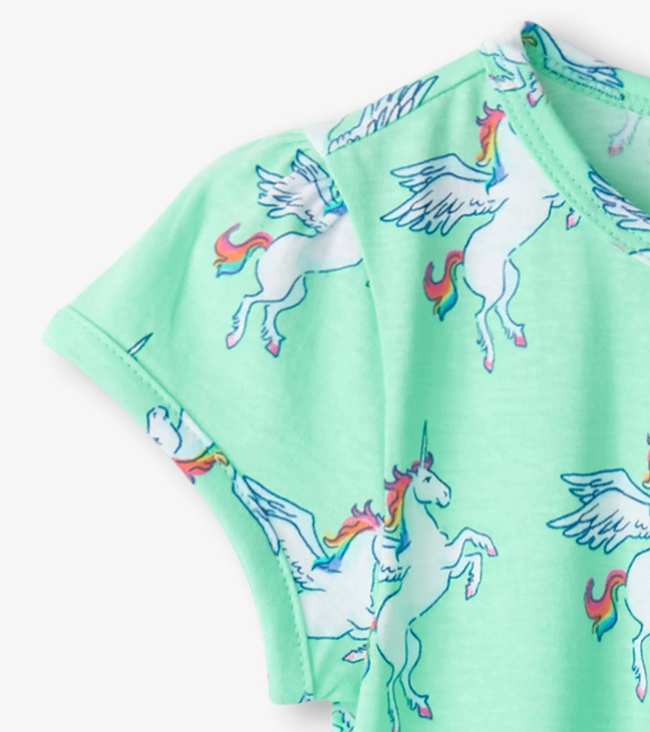Hatley Baby & Toddler Girls Rainbow Unicorn Gathered Dress New