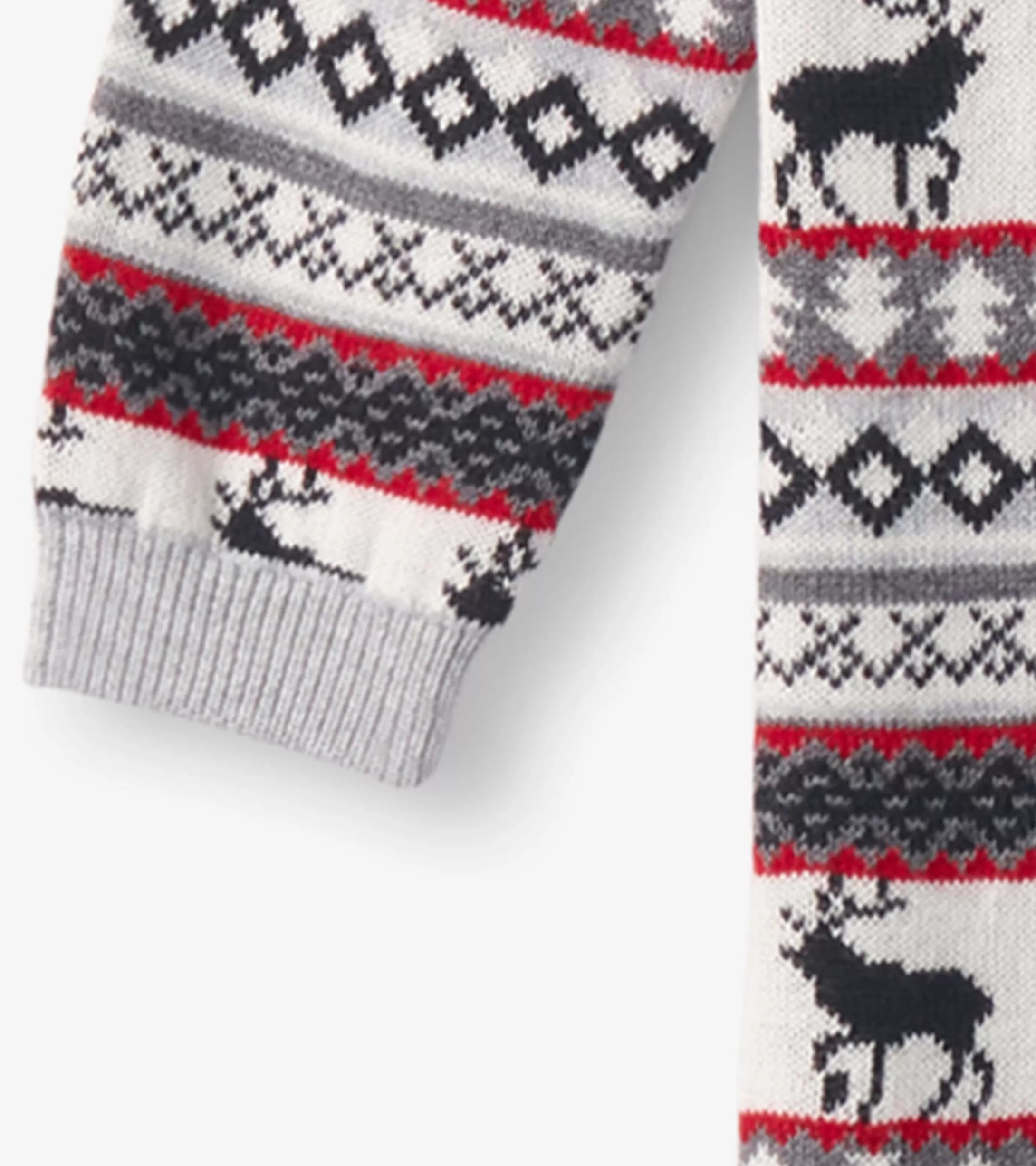 Hatley Baby Stag Fairisle Sweater Onesie Sale