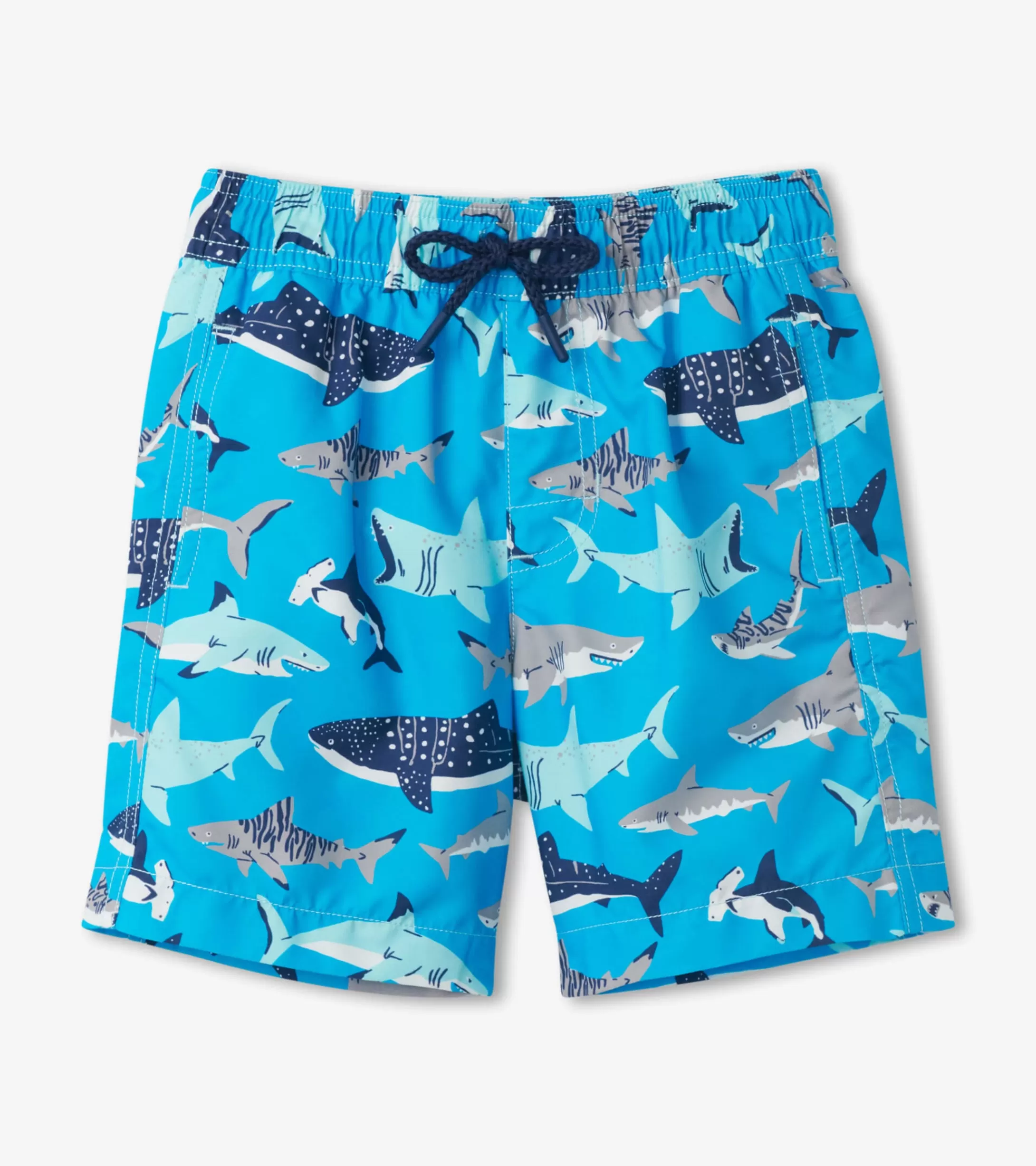 Hatley Deep Sea Sharks Swim Trunks Shop