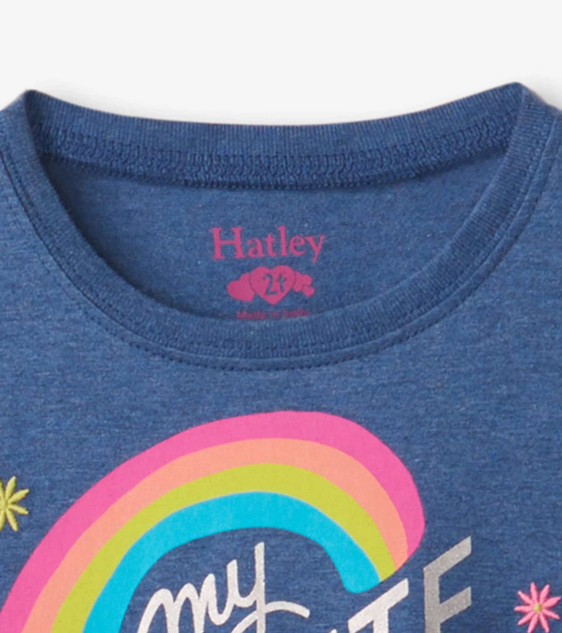 Hatley Favorite Color Is Rainbow Long Sleeve T-Shirt Discount